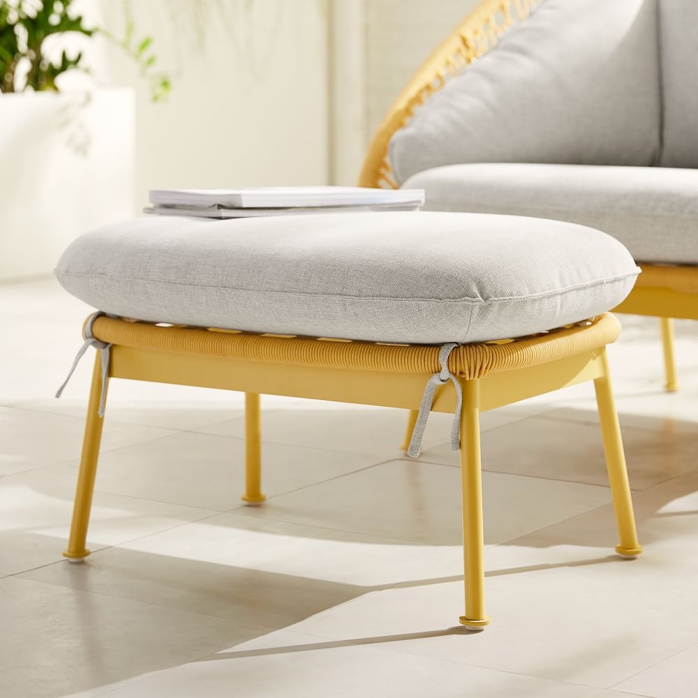 West elm sales outdoor ottoman