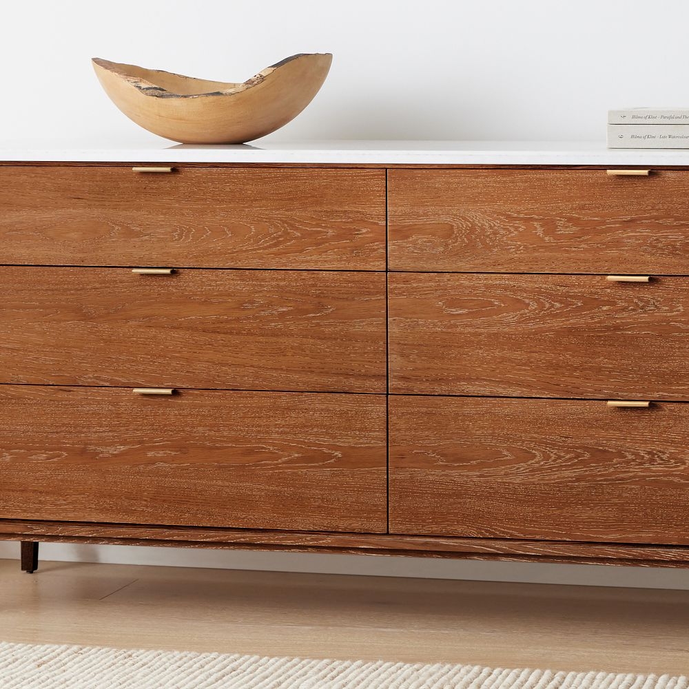 West elm walnut dresser sale