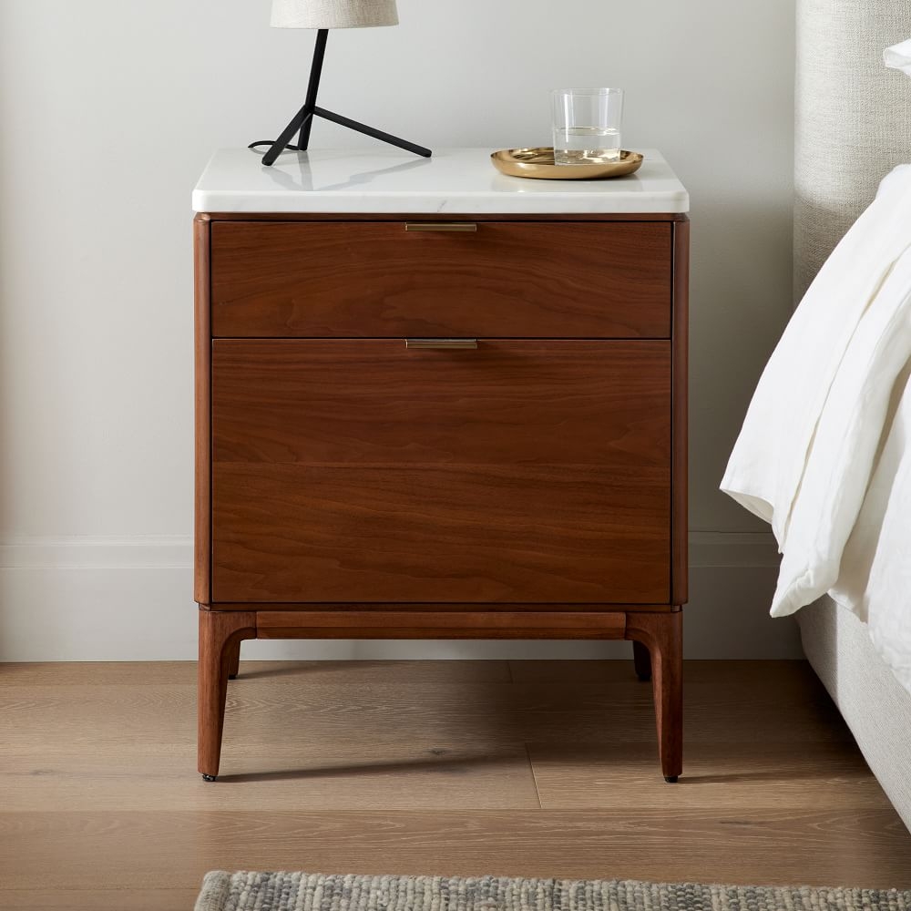 Nightstand with sales light underneath