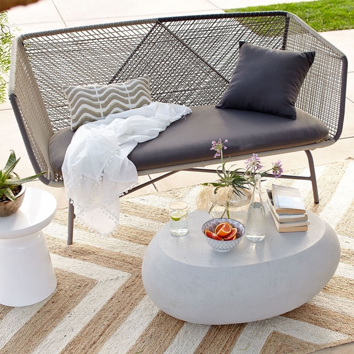Buy online Pebble Outdoor Coffee Table now West Elm KSA KSA