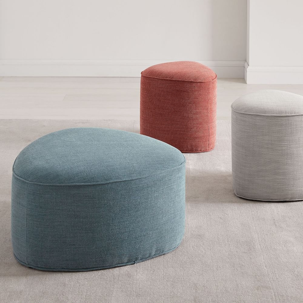 West elm pebble hot sale ottoman