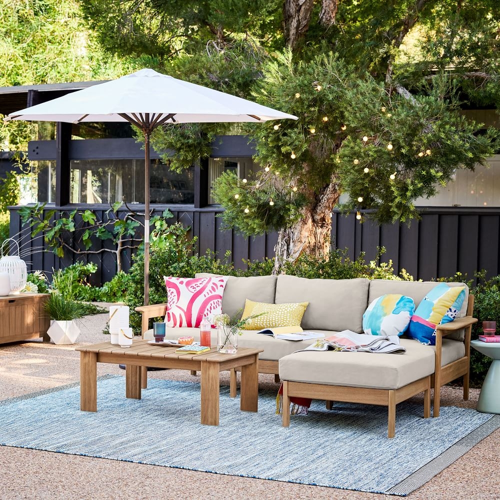 Outdoor coffee outlet table west elm