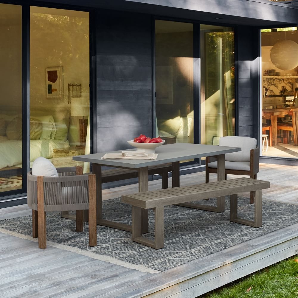 West elm store outdoor dining chairs