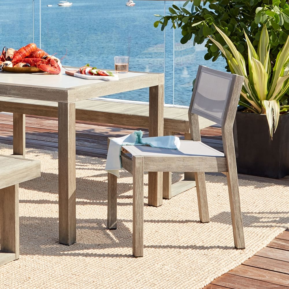 West elm store outdoor dining chairs