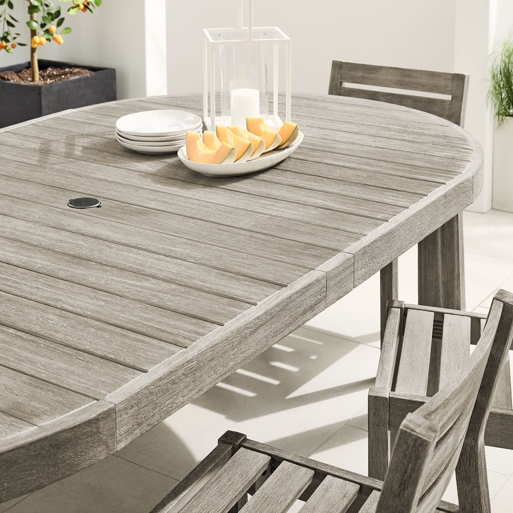 West elm portside expandable dining sales table