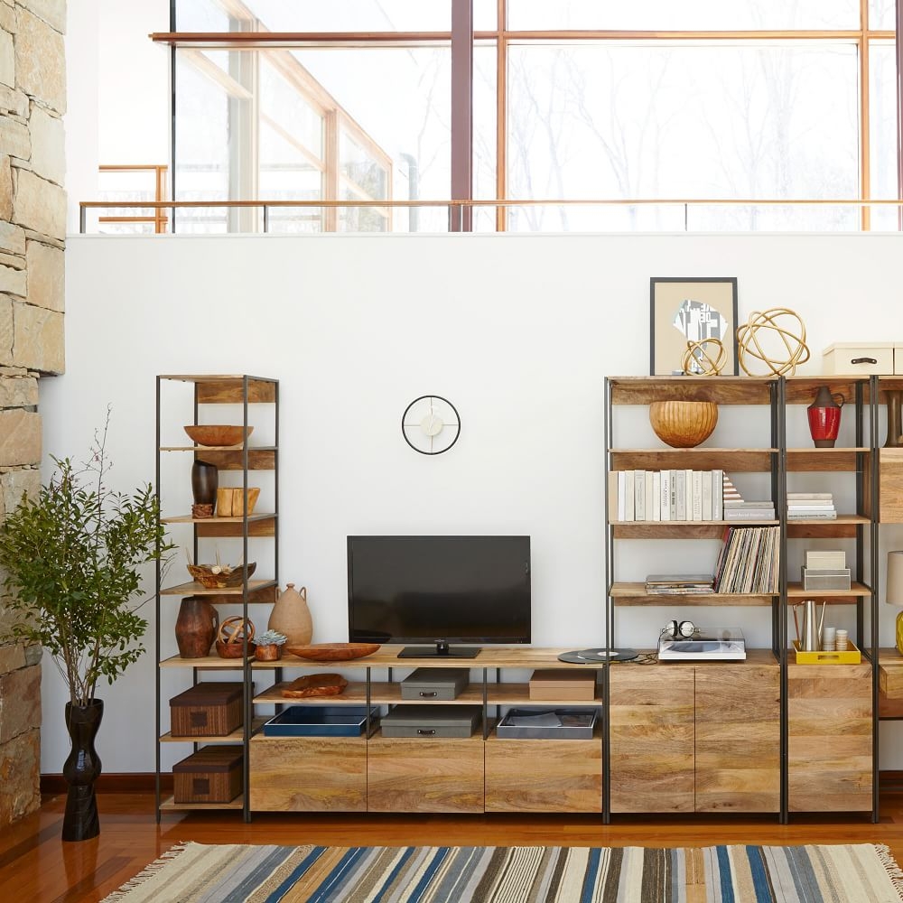 Media console and bookcase sales