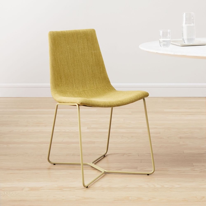 West elm slope new arrivals upholstered dining chair