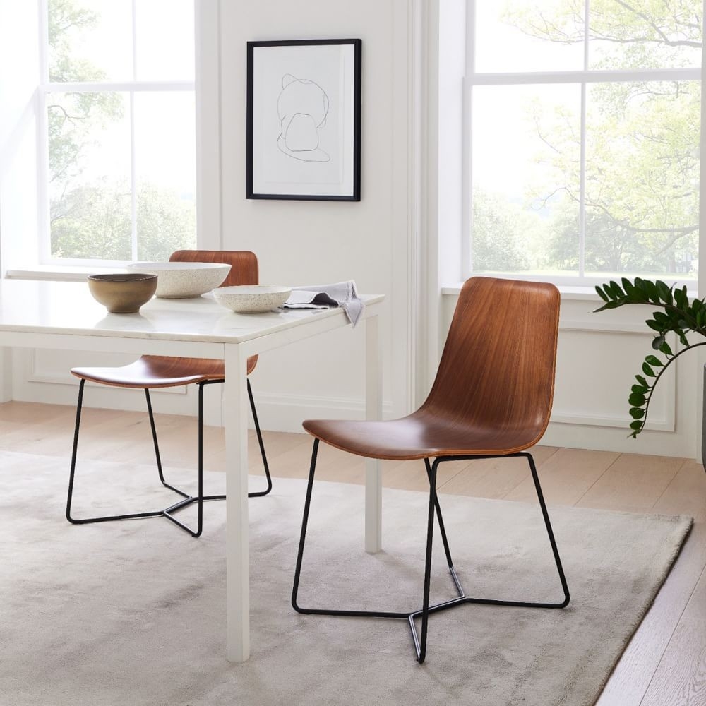 West elm slope dining top chair