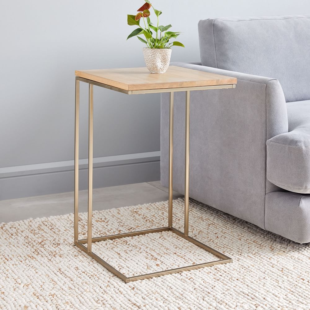 Buy online Streamline C Side Table Whitewashed Mango Wood now