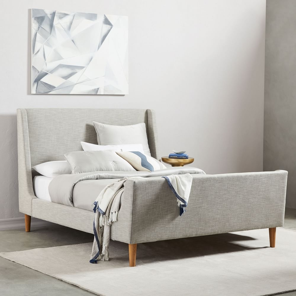 West elm hotsell sleigh bed