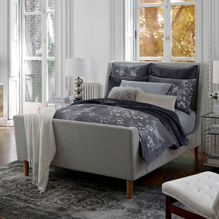 West elm sleigh bed sale