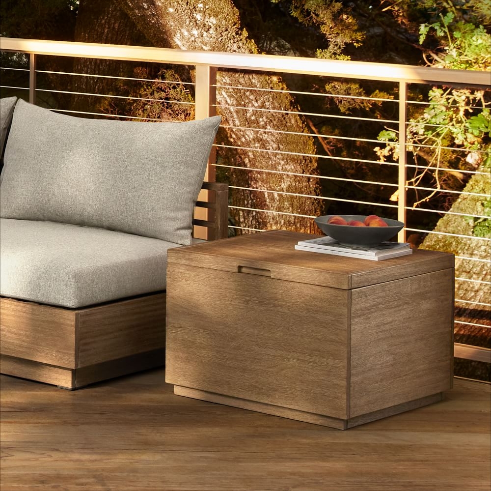 Buy online Volume Outdoor Square Storage Side Table 66cm now