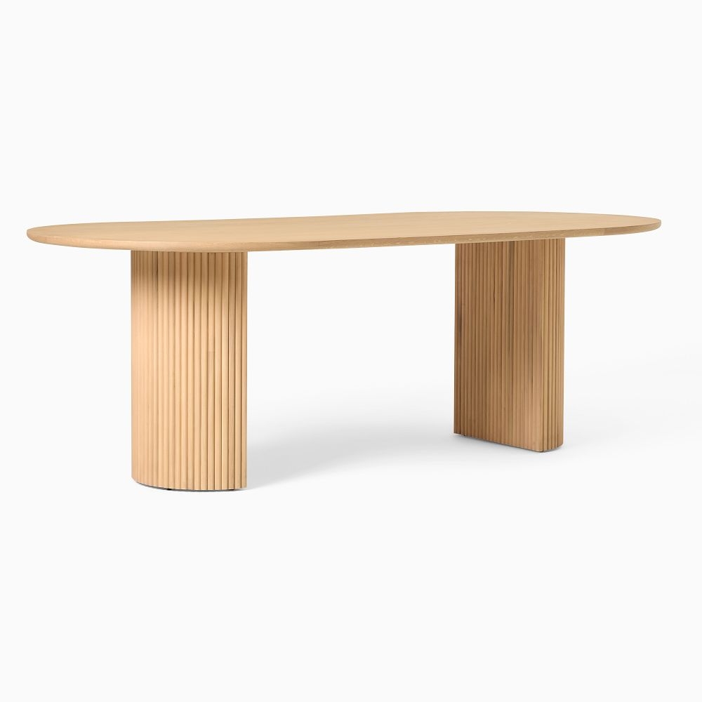 Buy online Ellington Oval Pedestal Dining Table 218cm now West