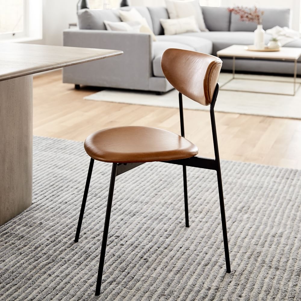 West elm mid best sale century upholstered chair