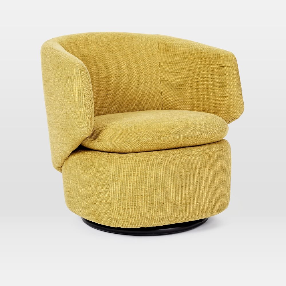 Buy online Crescent Swivel Chair now West Elm KSA KSA