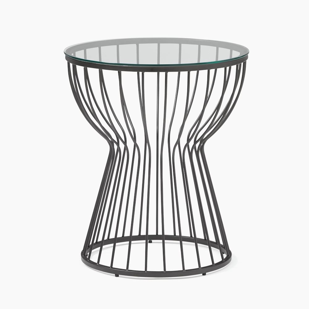 West elm pillar side on sale table