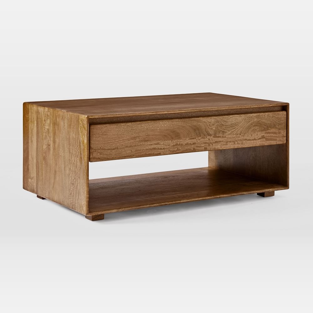 Anton solid wood storage coffee table new arrivals