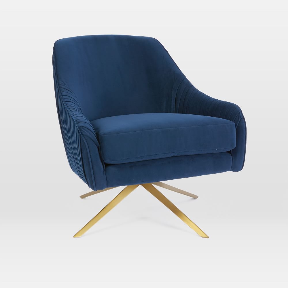 Roar Rabbit Pleated Swivel Chair