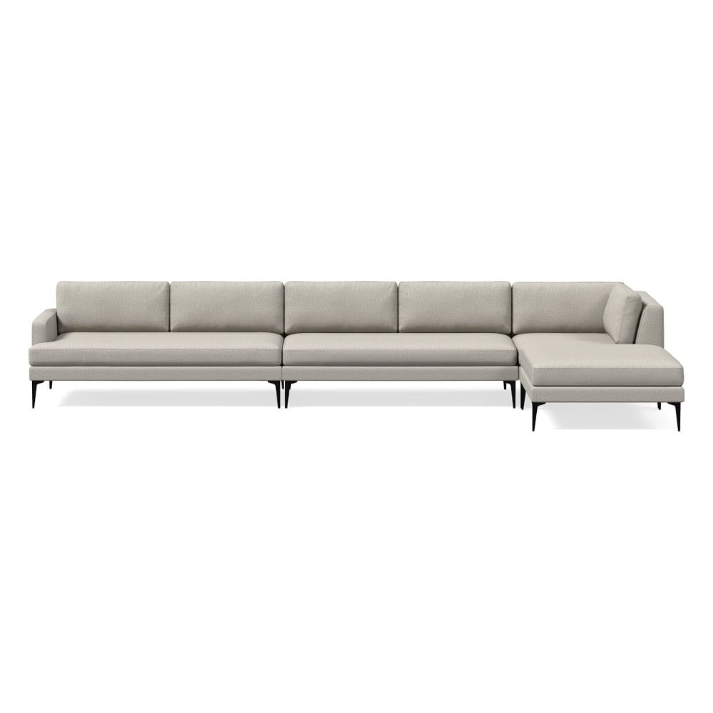 West elm cheap armless sofa