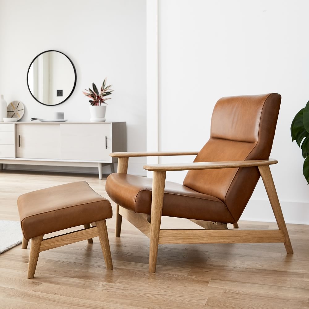 West elm saddle sales chair
