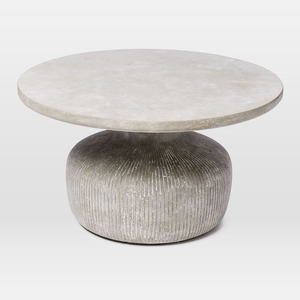 West elm concrete online side table
