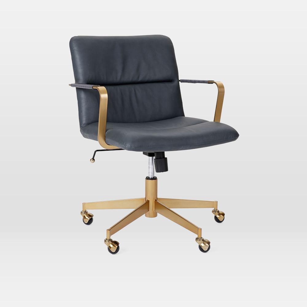 West elm top petal office chair
